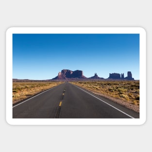 Monument Valley National Park in Arizona, USA Sticker